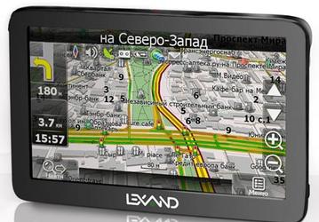 Первый автомобильный навигатор Lexand с шестидюймовым экраном поступает в массовую продажу